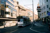 The Hague tram line 6 with articulated tram 3030 on Grote Marktstrasse (2003)