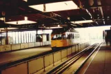 The Hague tram line 7 with railcar 1118 at Den Haag Centraal (1981)