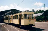 Thuin railcar AR.86 in front of Tramway Historique Lobbes-Thuin (2007)
