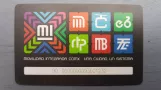 Travel card for Tren Ligero (TL) de la Ciudad de México, the back (2021)