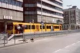 Utrecht tram line 20 with articulated tram 5005 at Moreelsepark (1989)