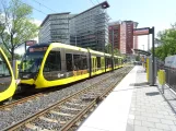 Utrecht tram line 20 with articulated tram 6069 at Graadt van Roggenweg (2022)