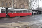Vienna tram line 71 with sidecar 1479 at Ring, Volkstheater U (2013)