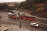 Warsaw railcar 155 at Stare Miasto (1984)
