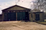 Woltersdorf in front of Woltersdorfer Straßenbahn (1986)