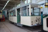 Woltersdorf museum tram 22 inside Woltersdorfer Straßenbahn (2013)