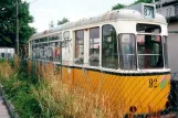 Woltersdorf sidecar 92 at the depot Woltersdorfer Straßenbahn (2001)