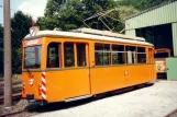 Wuppertal service vehicle 406 in front of the depot Betriebshof Kohlfurther Brücke (2002)