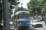 Zagreb tram line 14 with railcar 489 on Savska cesta (2008)