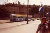 Zürich tram line 3 on Bahnhofbrücke (1981)