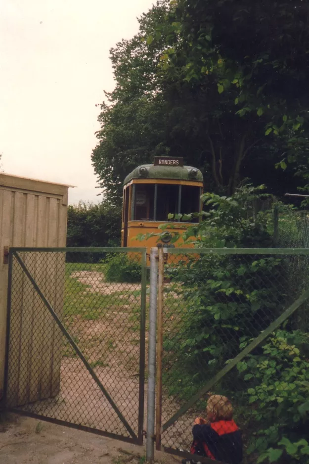 Aarhus railcar 9 in Tirsdalen's Kindergarten (1987)