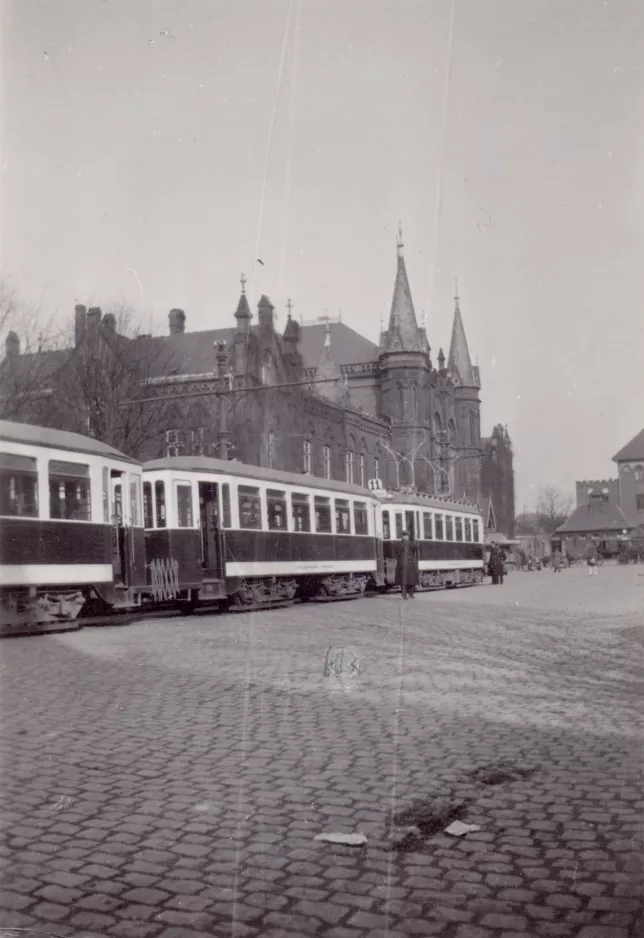 Archive photo: Hannover tram line 11  near Rethen (1928)