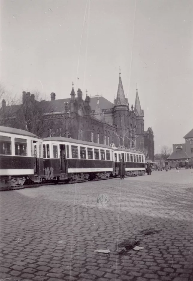 Archive photo: Hannover tram line 11 near Rethen (Leine) (1928)
