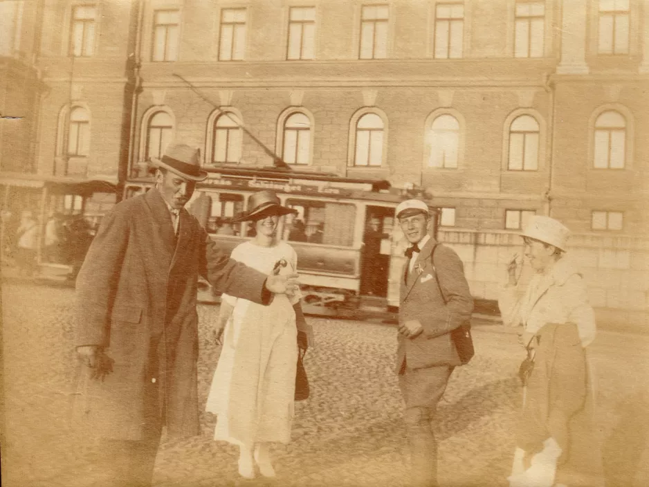 Archive photo: Helsinki on Pohjoisesplanadi/Norra Esplanaden (1920-1938)