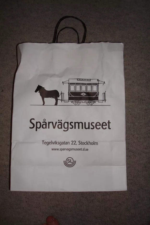 Bag: Stockholm horse tram 12 (2009)