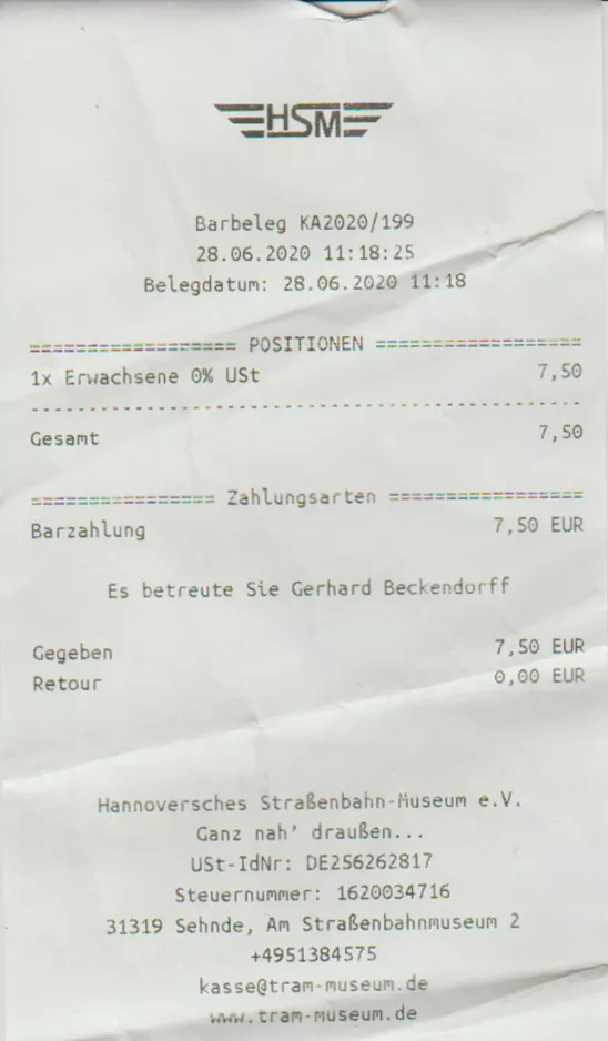 Bill: Hannover  (2020)