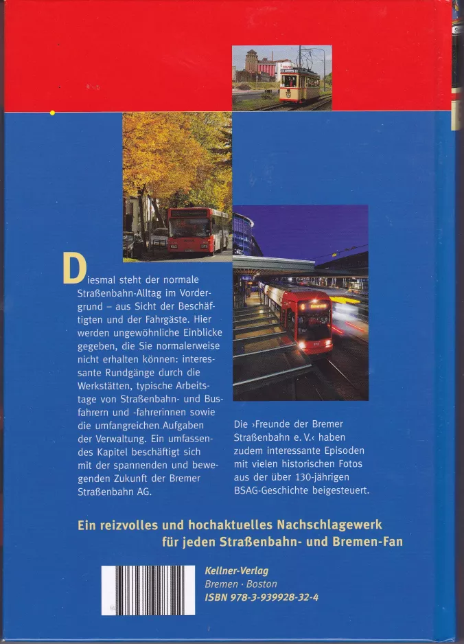 Book: Bremen tram line 6 with low-floor articulated tram 3107, the back (2010)