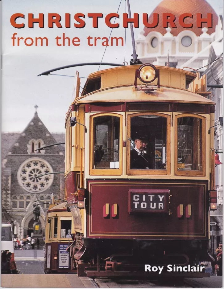 Book: Christchurch Tramway line with railcar 11 , the front (2011)