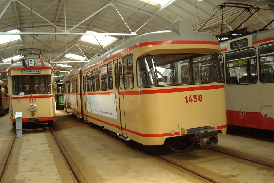 Bremen articulated tram 917 in Das Depot (2015)