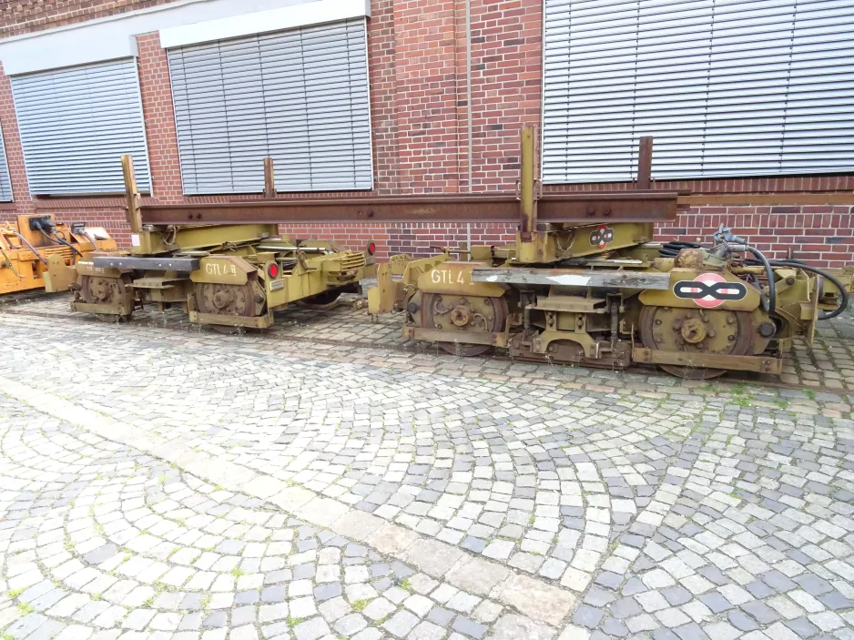 Bremen rail transport wagon GTL4 in front of Das Depot (2019)