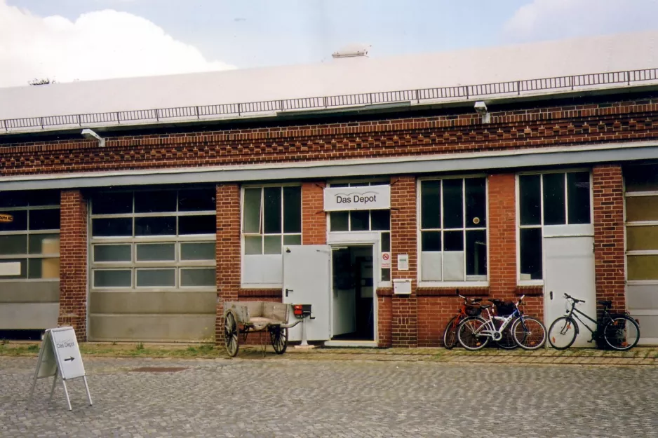 Bremen the entrance to Das Depot (2007)