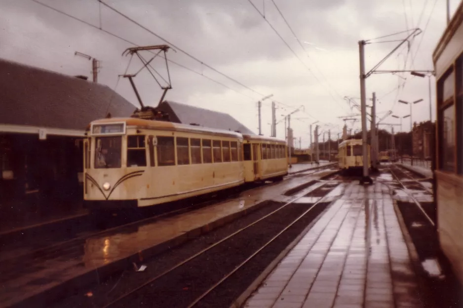 Brussels De Kusttram at Oostende Station (1981)