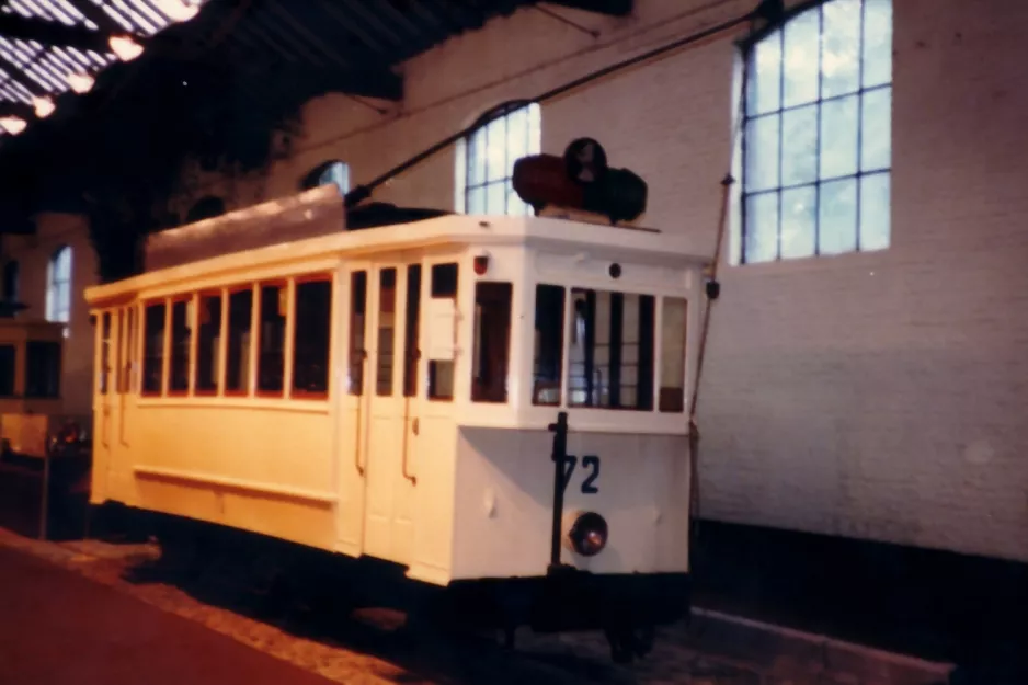 Brussels railcar 72 on Musée du Tram (1981)