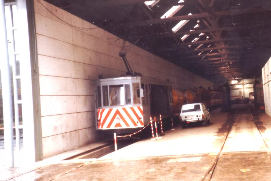 Brussels service vehicle 25 at Woluwe / Tervurenlaan (1981)