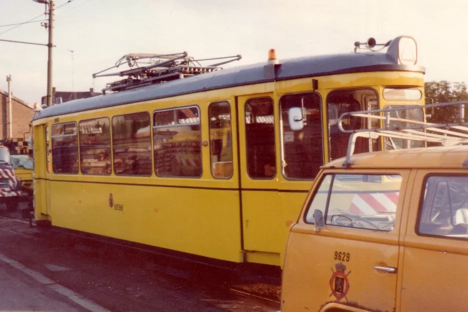 Brussels service vehicle 9596 by Depot Anderlues (1981)