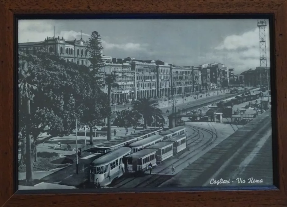 Cagliari on Via Roma (1950)