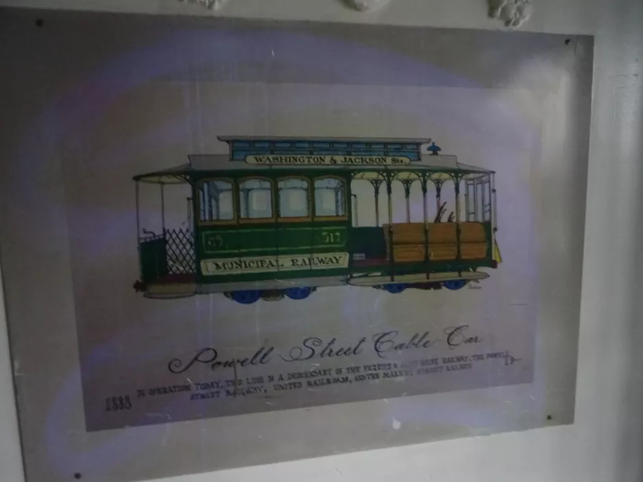 Drawing: Powell Street Cable Car
 (2023)