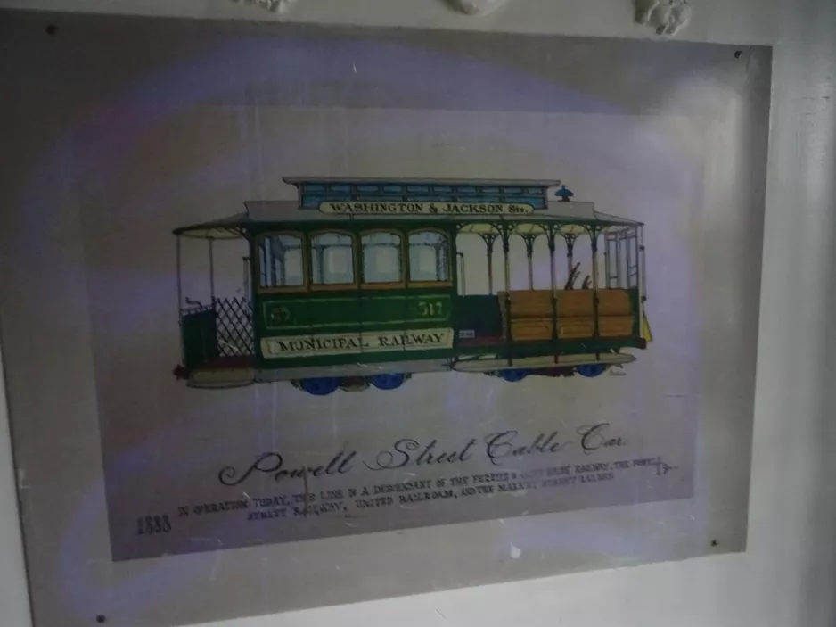 Drawing: San Francisco  Powell Street Cable Car (2023)