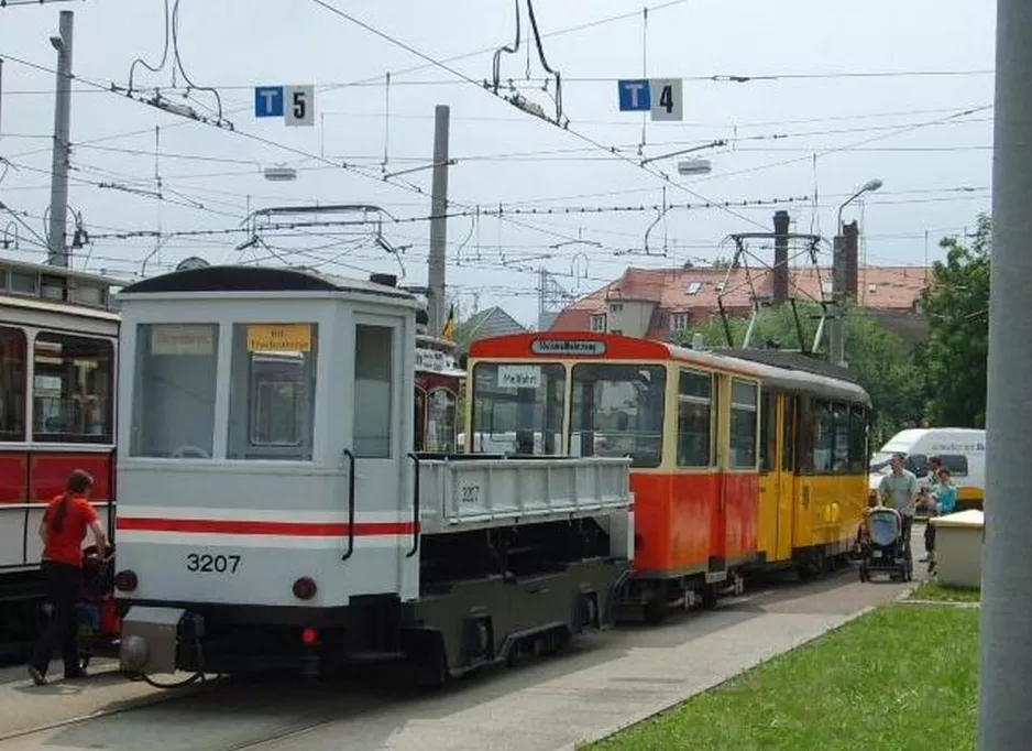 Dresden service vehicle 3207 at the depot Betriebshof Trachenberge (2007)