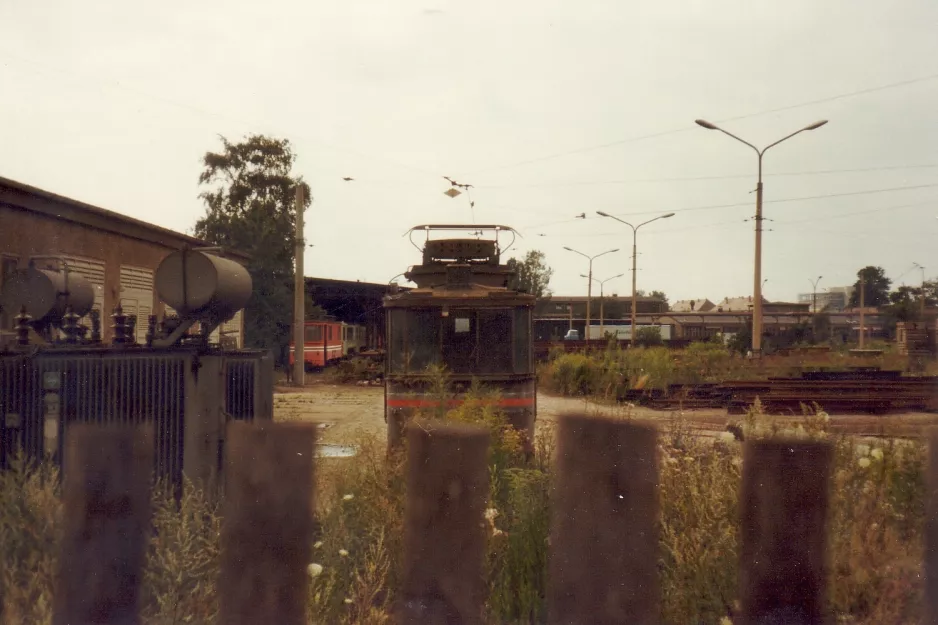 Dresden service vehicle at Betriebshof Reick (1983)