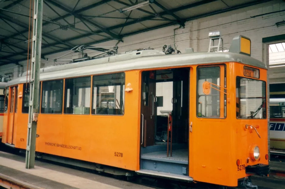 Düsseldorf service vehicle 5278 at Am Steinberg (1996)