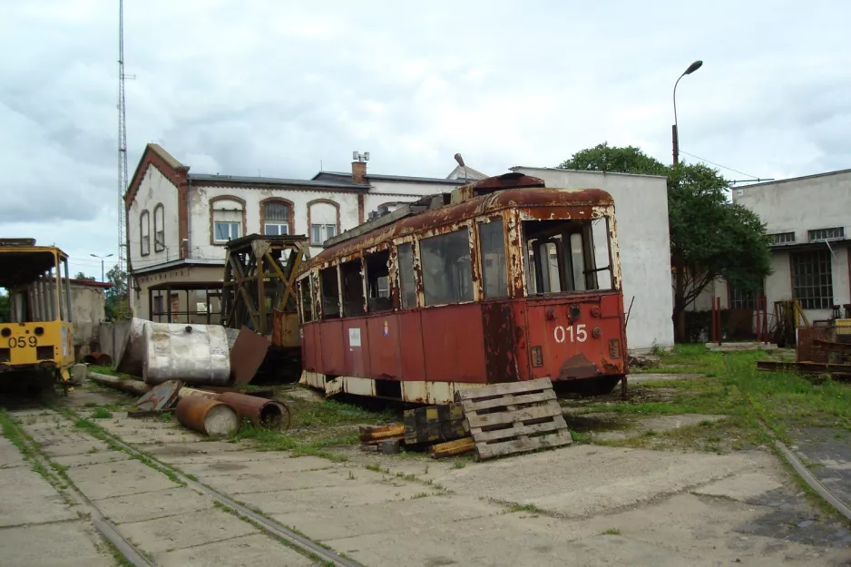 Elbląg railcar 059 at TE Depot (2011)