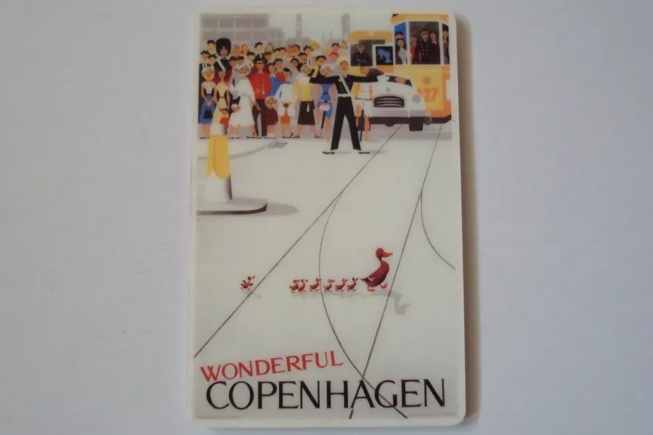 Fridge magnet: Copenhagen Wonderful Copenhagen (1953)