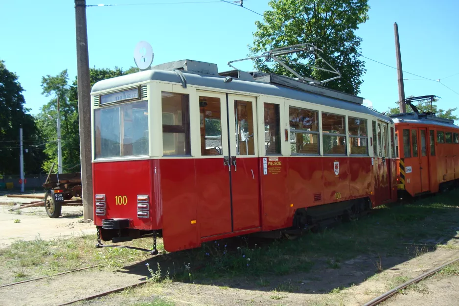 Gorzów Wielkopolski museum tram 100 at Wieprzyce (2015)