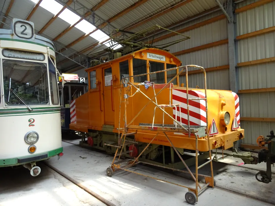 Hannover motor freight car 254 in Hannoversches Straßenbahn-Museum (2024)