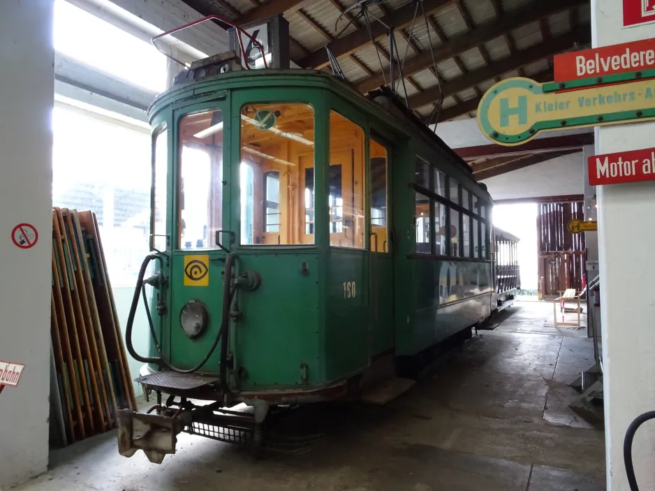 Hannover railcar 160 on Hannoversches Straßenbahn-Museum (2024)