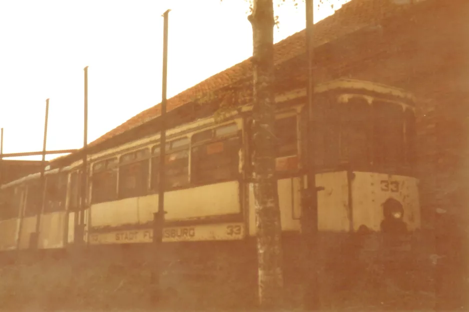 Hannover railcar 33 on Straßenbahn-Museum (1986)