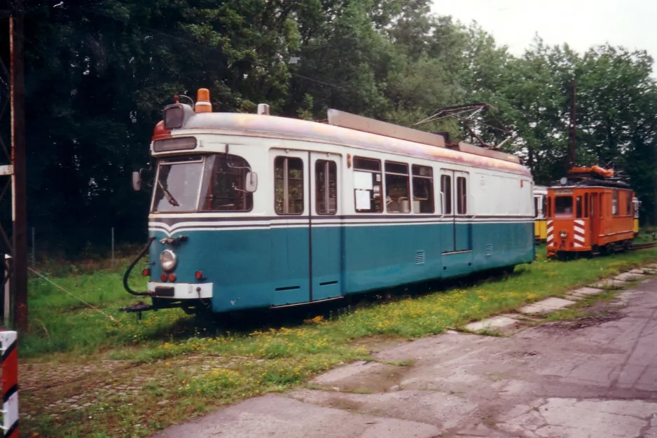 Hannover service vehicle 904 on the entrance square Hannoversches Straßenbahn-Museum (2000)