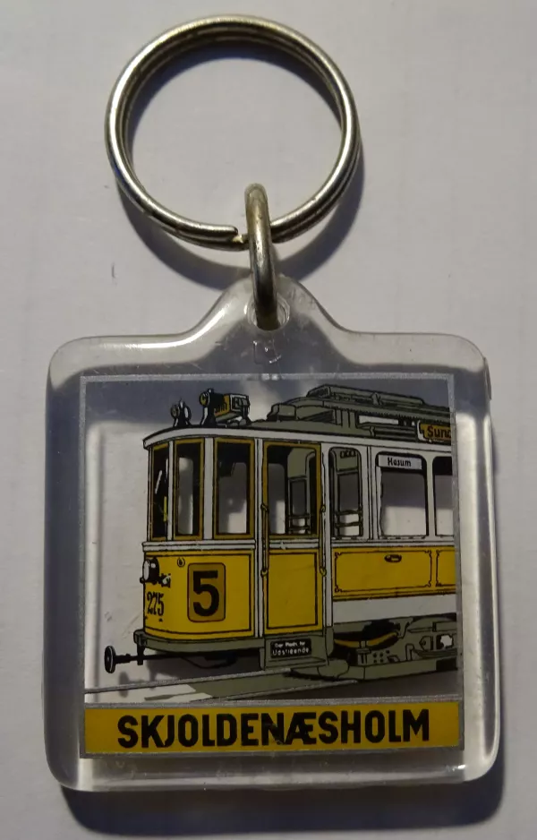 Keyring: Skjoldenæsholm railcar 275 (1993)