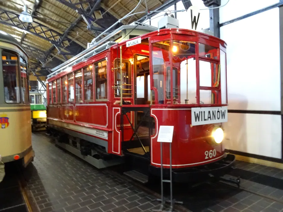 Kraków museum tram 260 in Muzeum Inźynierii Miejskiej (MIMK) (2024)