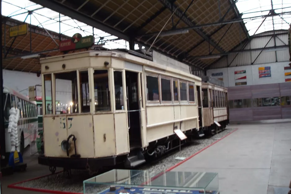 Liège railcar 57 in Musée des Transports en Commun (2010)