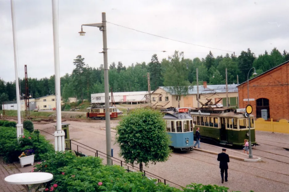 Malmköping service vehicle 1342 at Malmköping (1995)