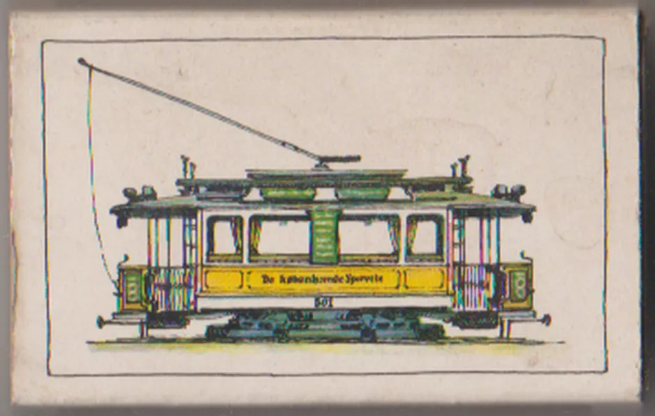 Matchbox: Copenhagen railcar 501 (1978)
