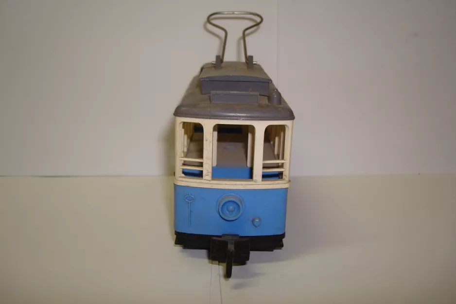 Model tram: Gothenburg, the front (1979)