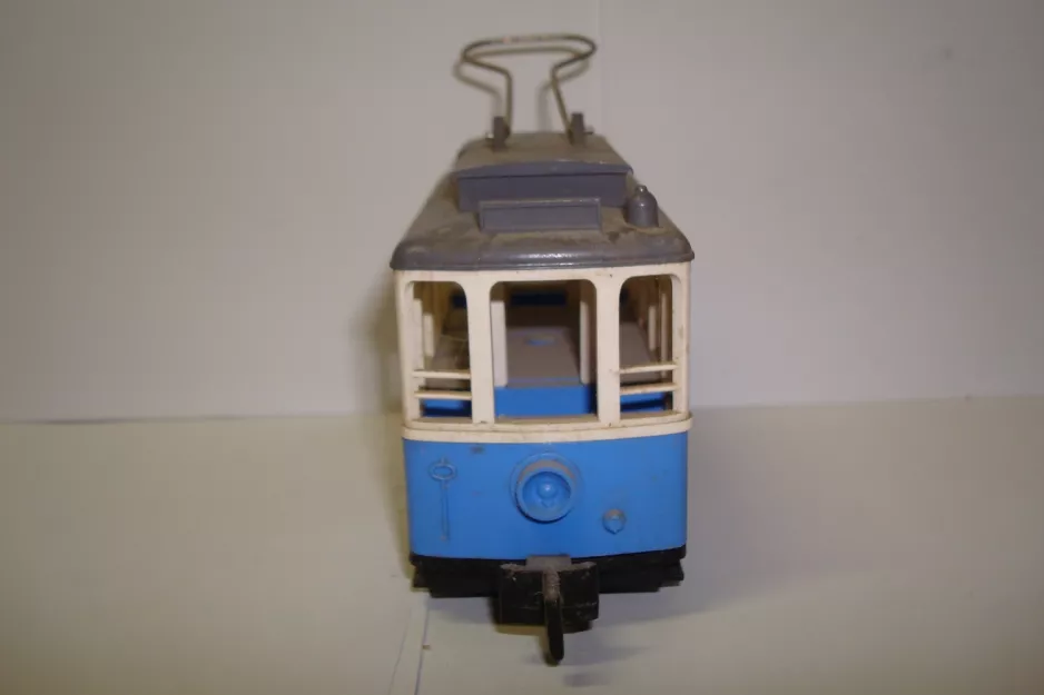 Model tram: Gothenburg, the front (1995)