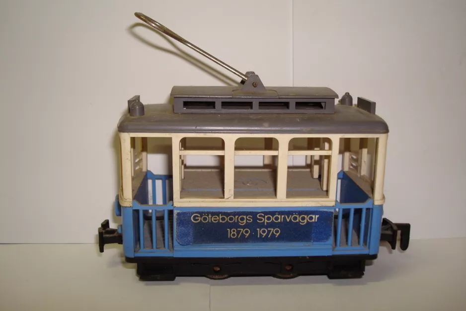 Model tram: seen from the side Göteborgs Spårvägar 1879-1979
 (1979)